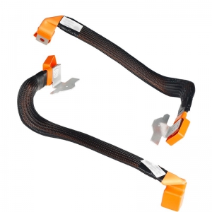 新能源汽車(chē)動(dòng)力電池電力系統 熱縮管銅排軟連接 多層銅箔焊接而成